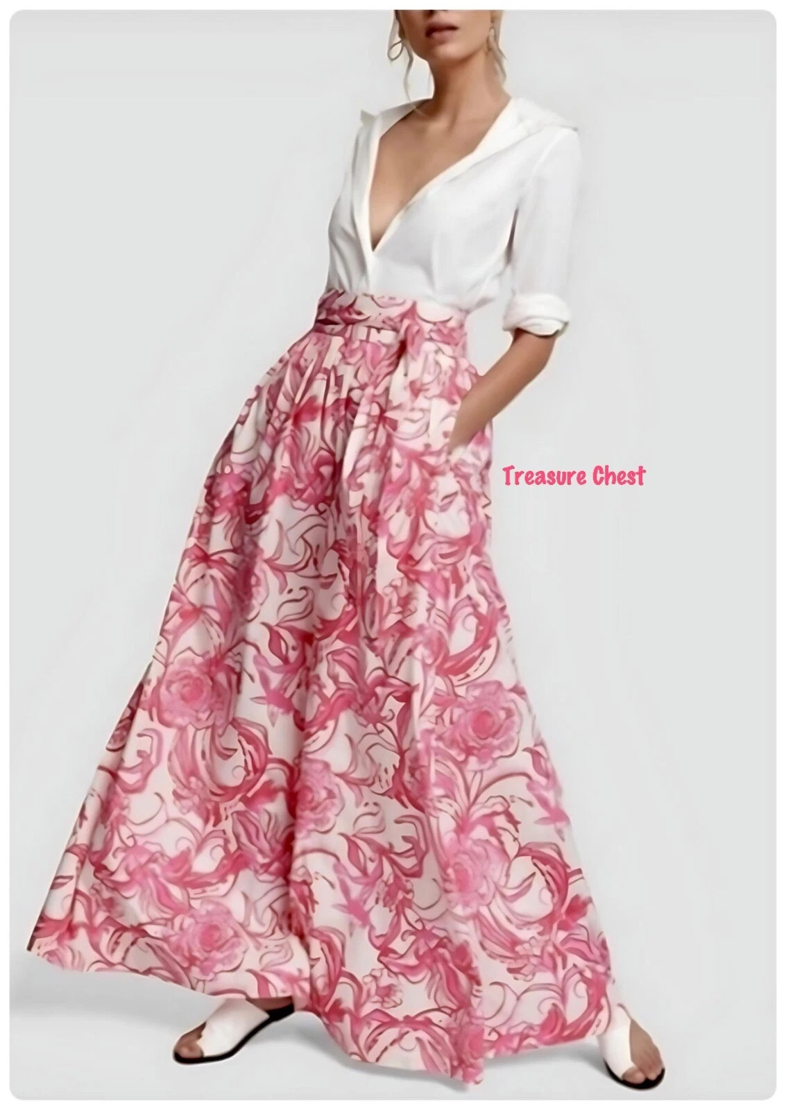 Lilly Pulitzer NWT Maxi Skirt In Cameo White Kiss Kiss For Goop X 🦄 Size 10 | eBay US