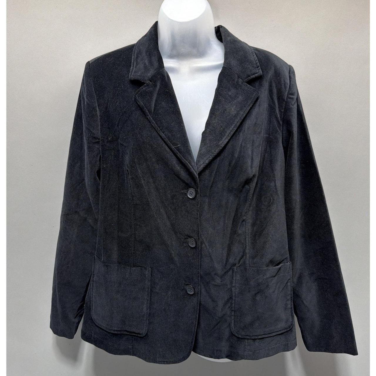 Denim & Co. Women's Jacket - Black - M | Depop US