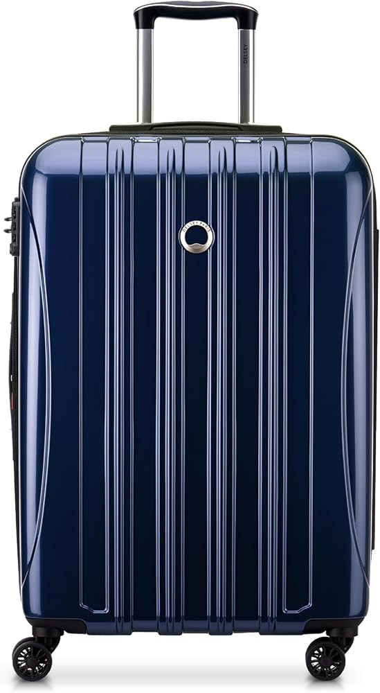 DELSEY Paris Helium Aero Hardside Expandable Luggage with Spinner Wheels, Blue Cobalt, Checked-Me... | Amazon (US)