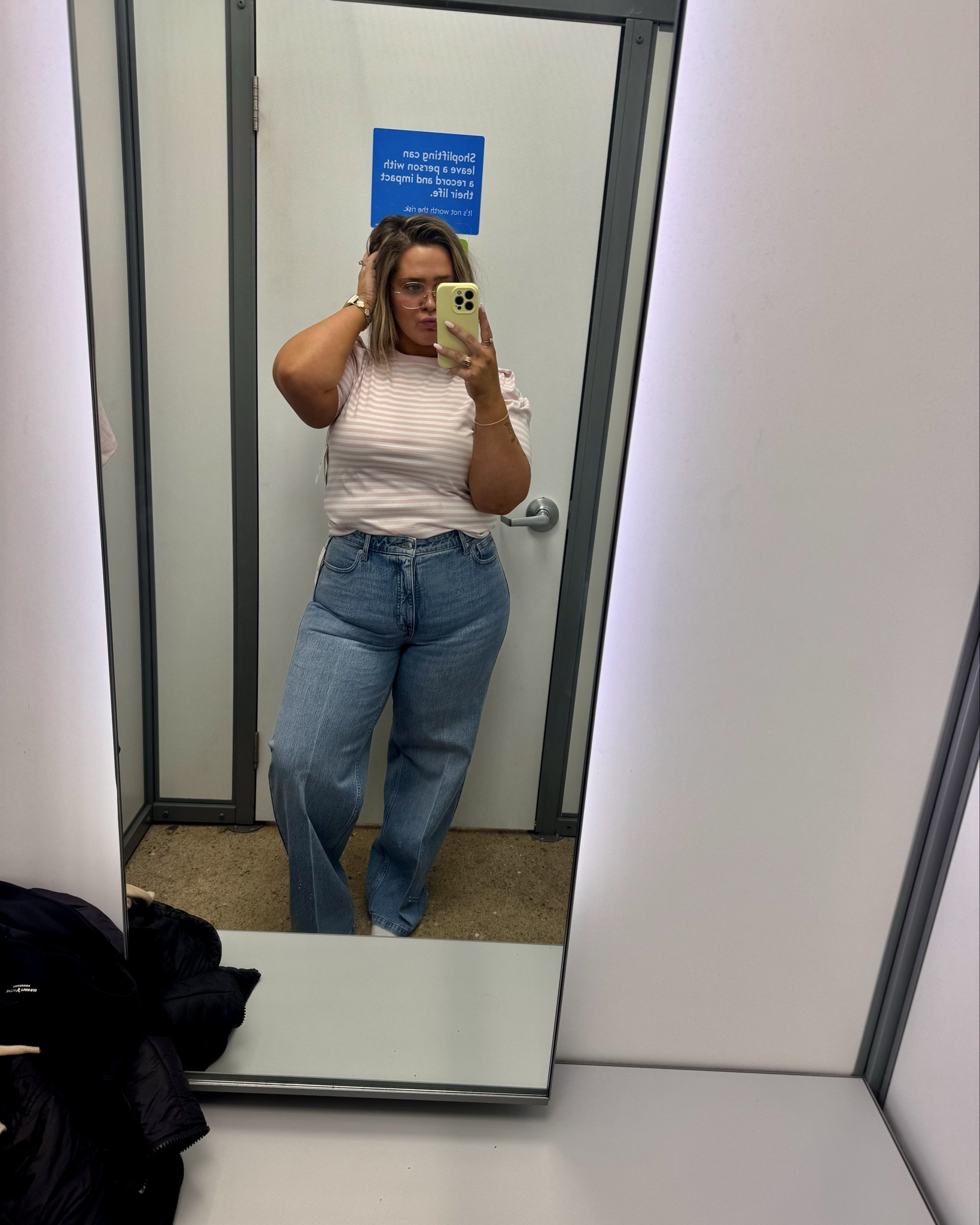 SUCH a high quality denim for the price. I love this brand. I wear a 16 #LTKcurves #LTKstyletip #LTKunder50
#plussizeoutfit #size18style #momstyle #curvyfashion
#walmartfashion #everydayoutfit

#LTKPlusSize #LTKootd #LTKmomlife