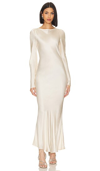 x Revolve Frankie Slip in Ivory | Revolve Clothing (Global)