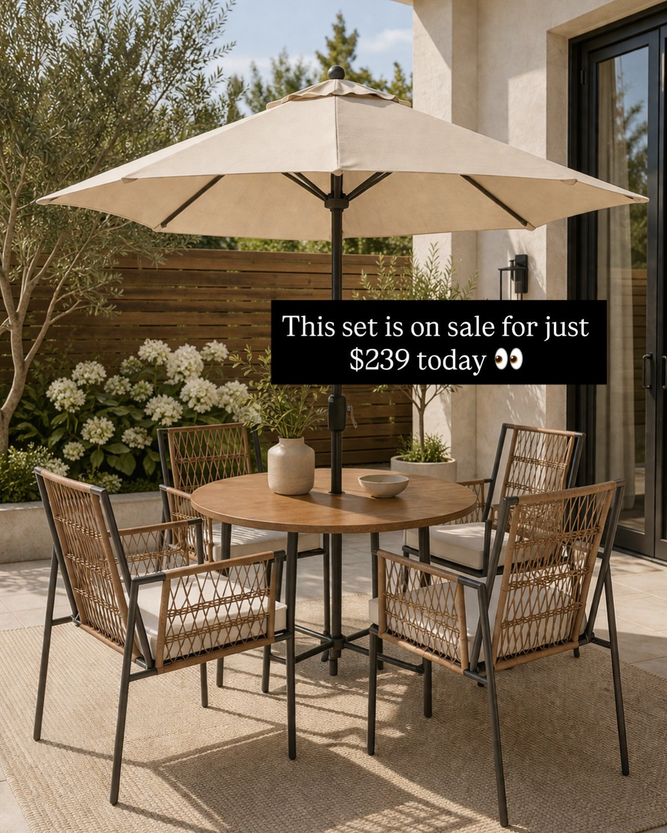 Such a beautiful patio set on flash sale today ✨

#LTKSaleAlert #LTKSeasonal