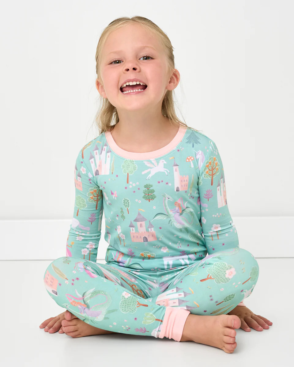 Enchanted Fairytale Two-Piece Pajama Set | Little Sleepies