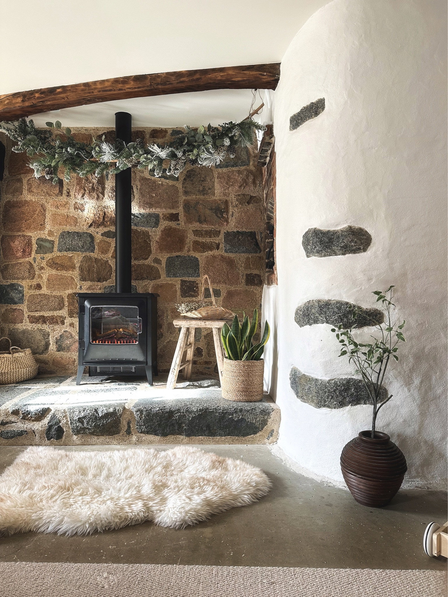 One of our proudest home transformations to date! Can you believe this is the same view? Slide 1 shows our fireplace now, slide 2 shows it mid renovation and slide 3 shows it on the day of purchase. 

#LTKU #LTKhome