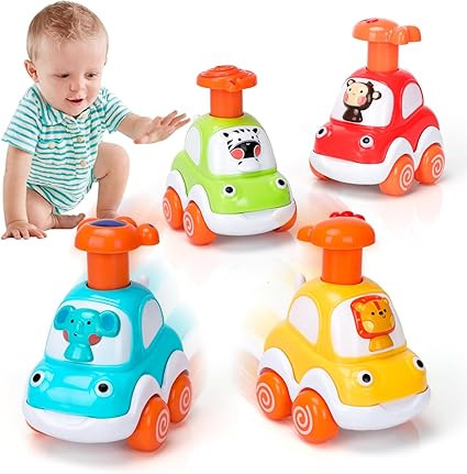 MUNDIDO Toddler Toy Cars for 1 Year Old Boy Girl Toys- 1st Birthday Gifts for Boy Girls, Baby Toy... | Amazon (UK)