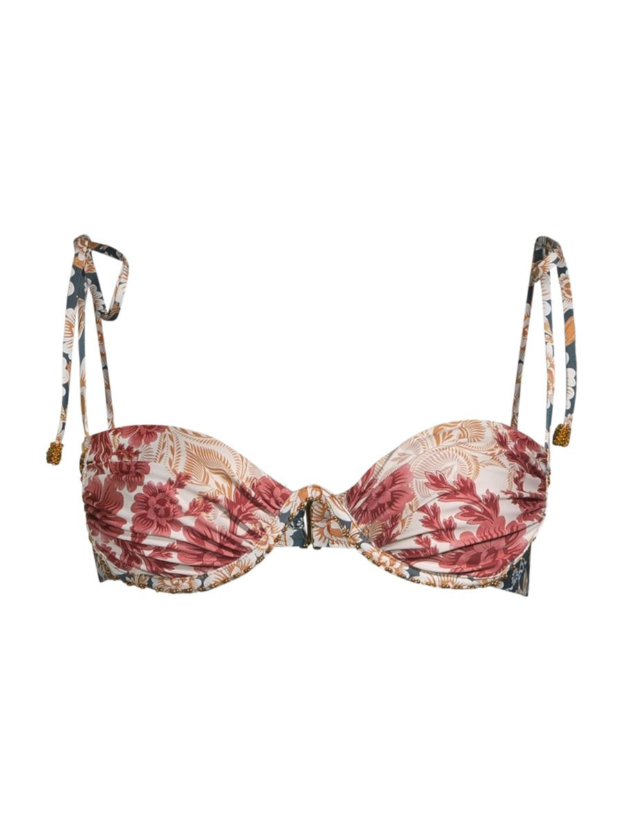 Pacifico Piper Suki Floral Bikini Top | Saks Fifth Avenue
