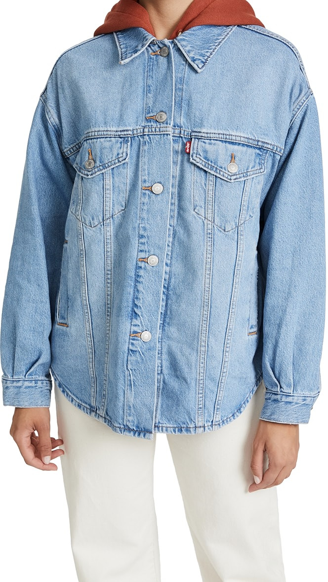 Trucker Shacket | Shopbop