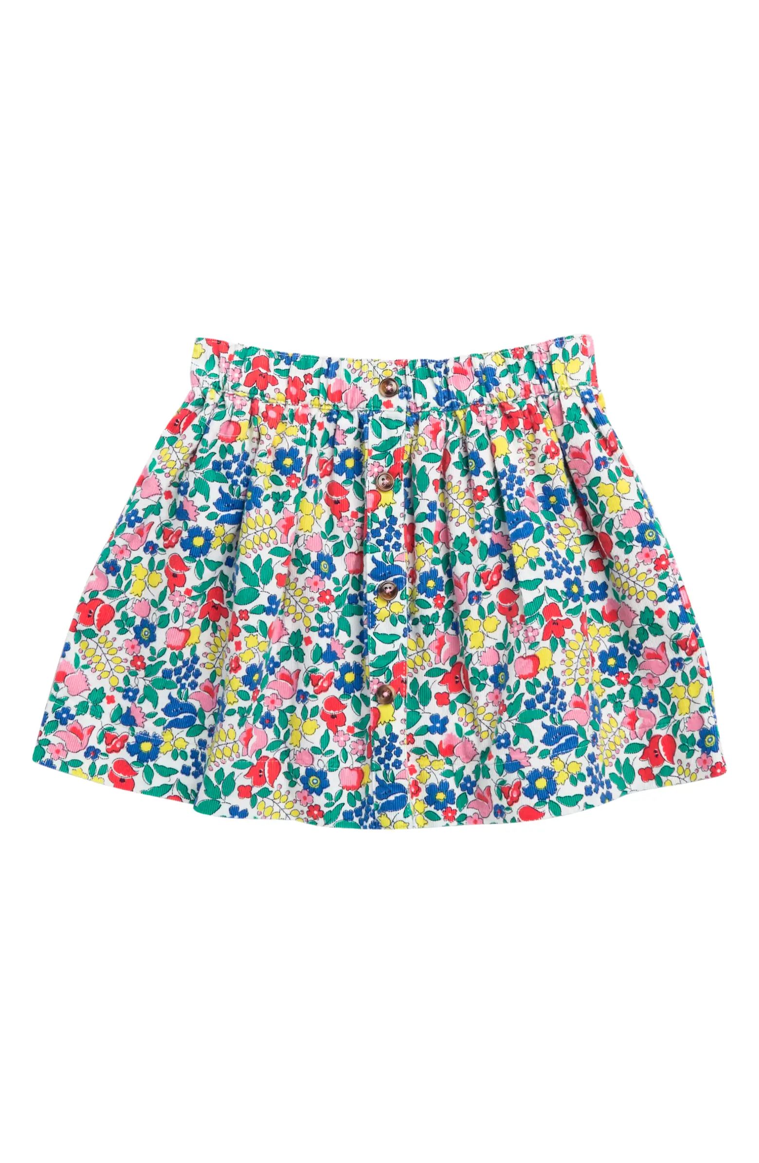 Kids' Floral Cotton Twirly Skirt | Nordstrom