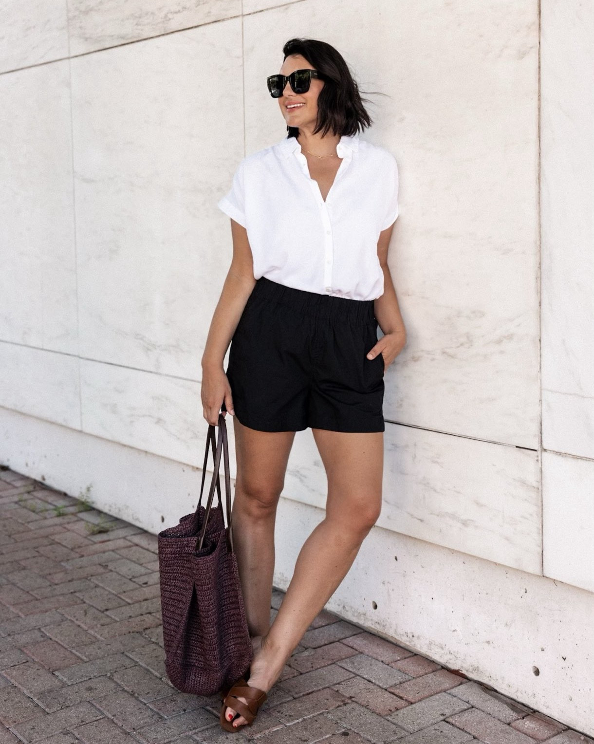 One of my favorite pairs of shorts this summer! Quince is knocking it out of the park with these poplin shorts! I’m in the large of the shorts but they run big / relaxed. No need to size up!

I’m in the medium of the top, true to size. Most snug fit in the arms. 

#LTKFindsUnder100 #LTKFindsUnder50 #LTKOver40