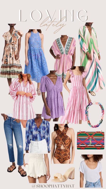 Spring dresses - colorful style - Easter dress - tuckernuck - southern chic - southern style - preppy - purse - clutch - chain necklace - one piece - swim cover up - dress - vacation outfit 

#LTKstyletip #LTKswim #LTKtravel