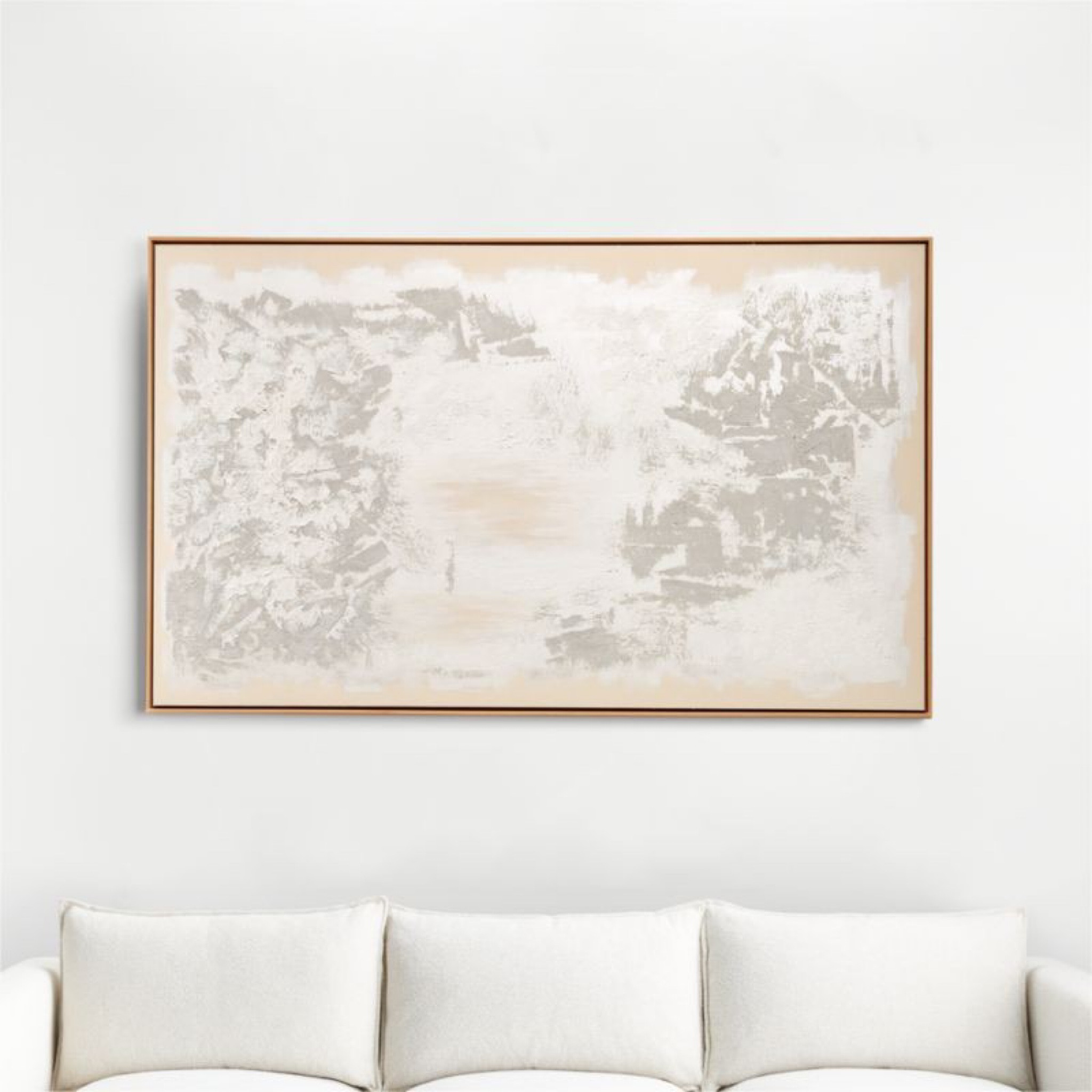 Neutral artwork I get asked about in my home the most!