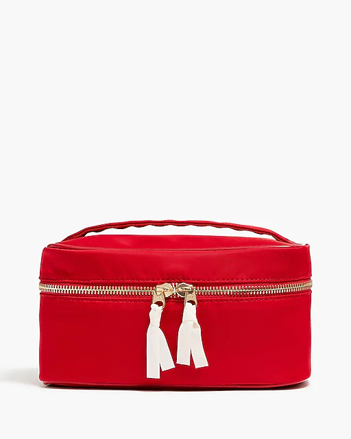 Customizable pouch with top handle | J.Crew Factory