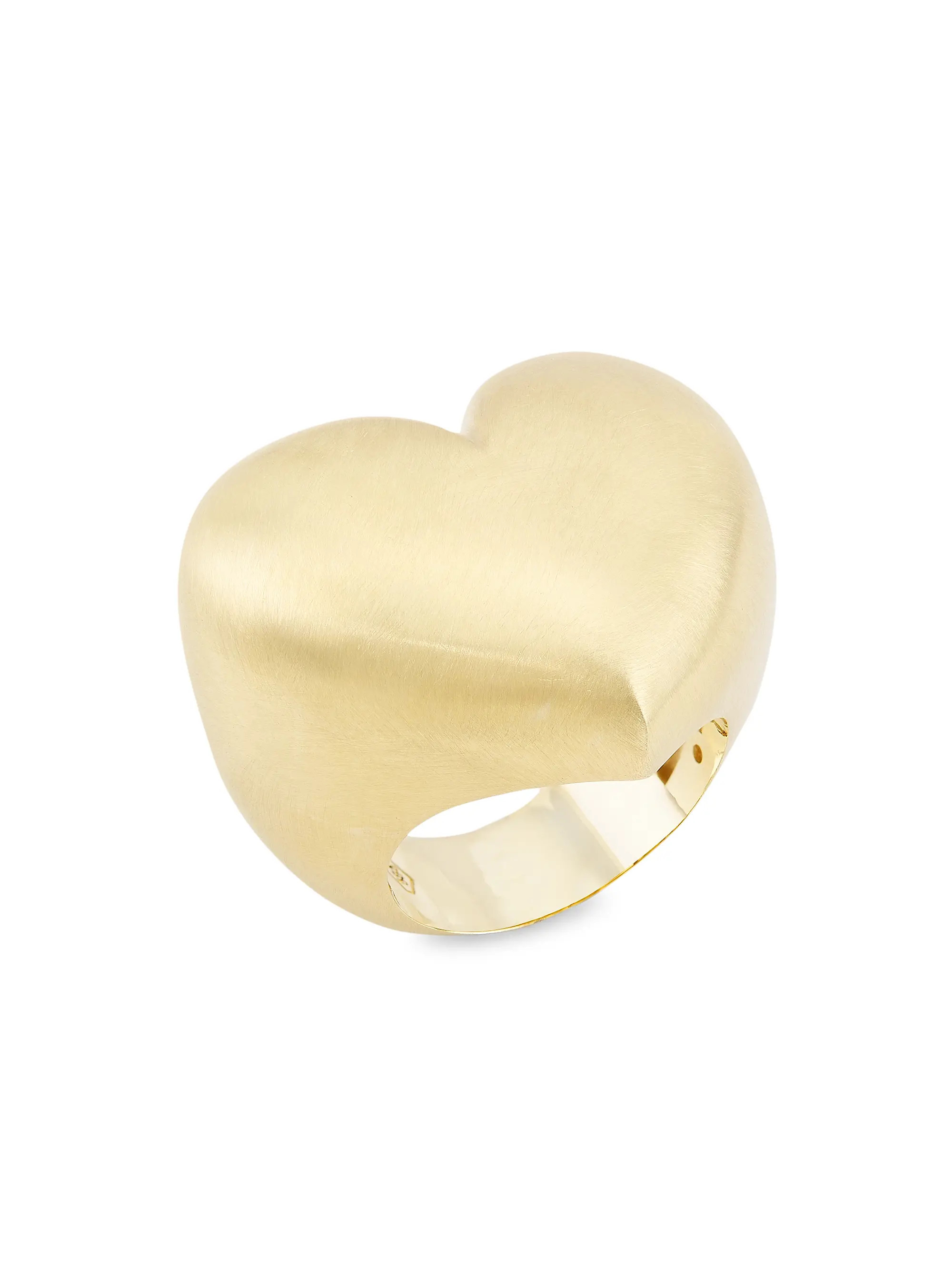 14K Yellow Gold Heart Ring | Saks Fifth Avenue