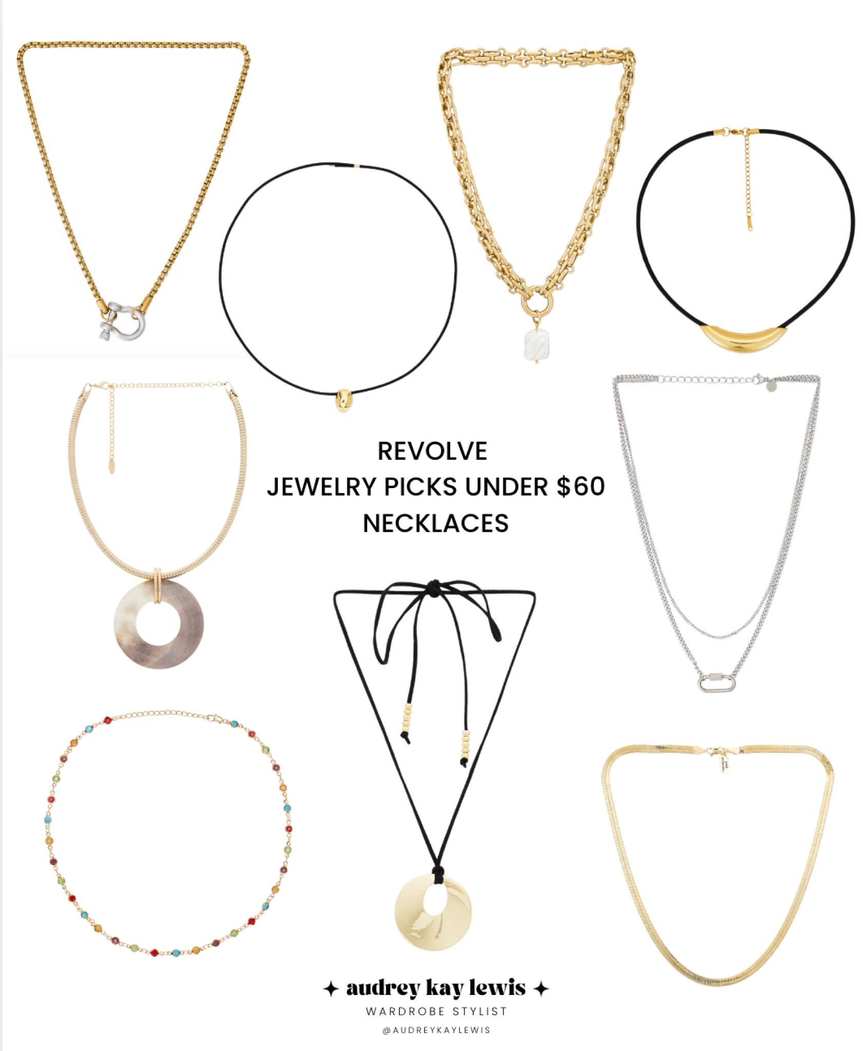 Revolve Jewelry Picks Under $60: Necklaces – most of these are actually under $40 and/or on sale!

Some everyday necklaces you can layer along with some very on trend necklaces for summer like these corded pendants ✨

Perfect with a plain tee & linen pants or a black midi skirt & tank combo 🖤

Some are also on sale & selling fast!

#jewelryonsale #revolvejewelry #summerjewelry #everydayjewelry #affordablejewelry #qualityjewelry

#LTKSaleAlert #LTKFindsUnder50 #LTKSummerEdit