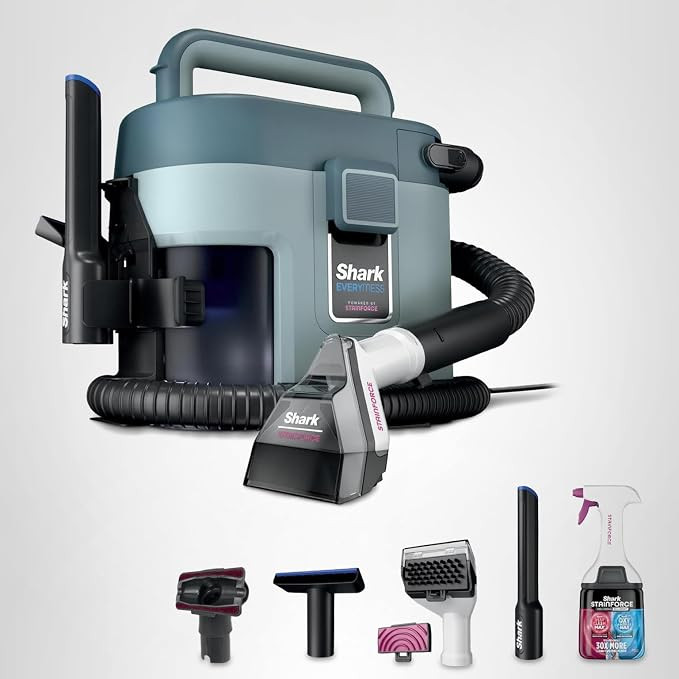 Shark EveryMess Ultra-Powerful 3-in-1 Wet Vac, Dry Vac, & Stain Eliminator with StainForce Techno... | Amazon (US)