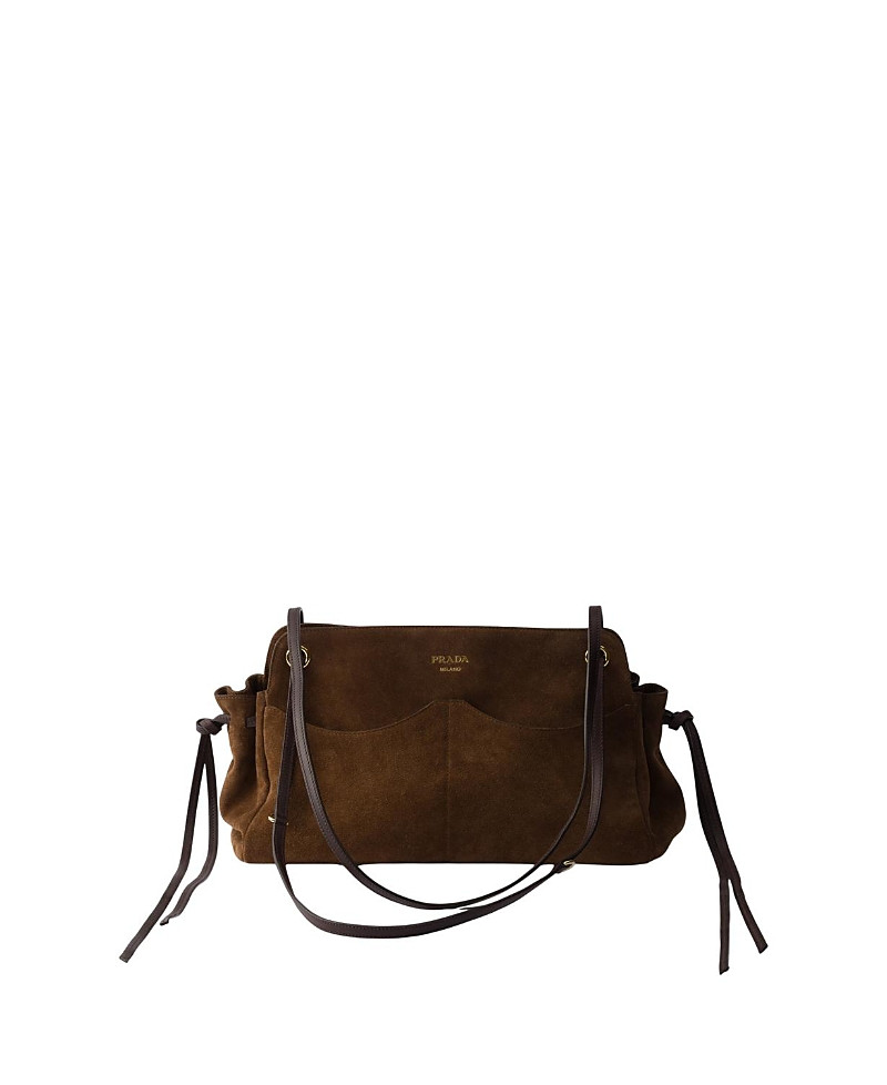 Prada Carry Large Suede Tote Bag | Bloomingdale's (US)