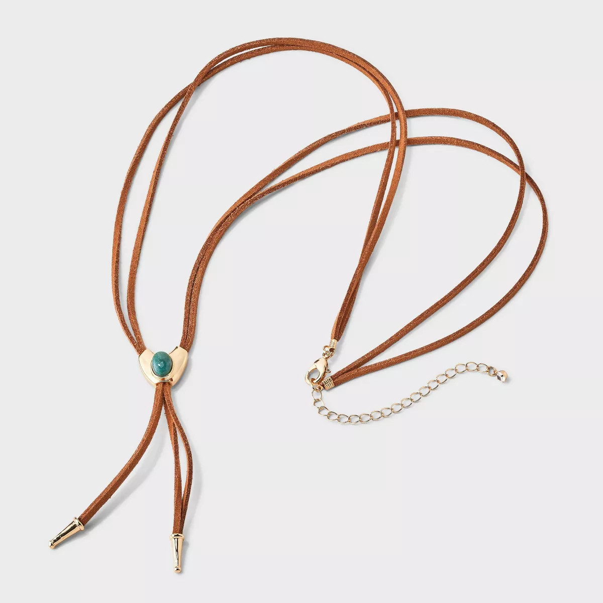 Y Shaped Cord Adjustable Necklace - Universal Thread™ Gold | Target