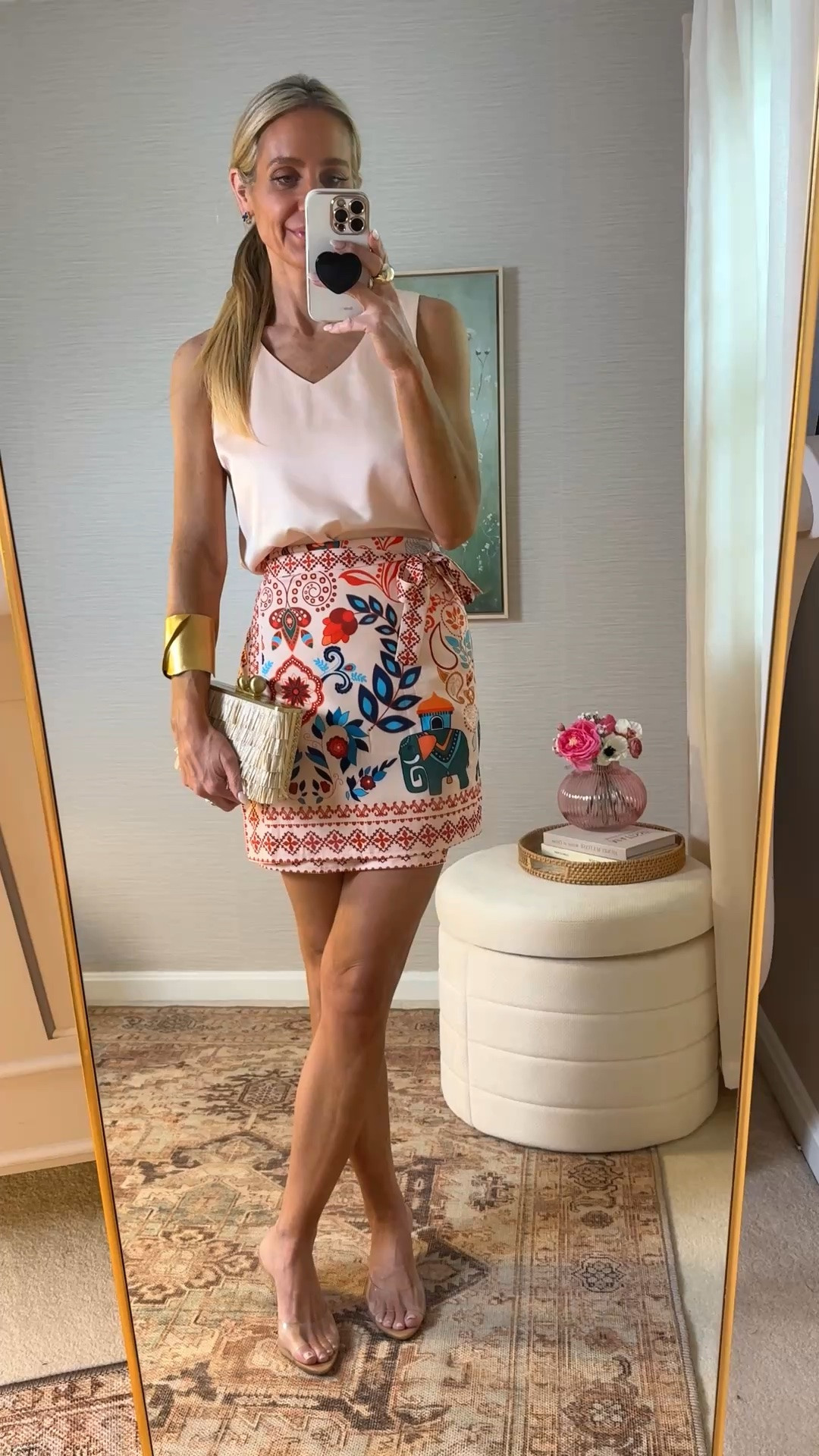 Amazon outfit. This rap skirt is so adorable and can be used as a swim cover-up, which is long enough to also be used to wear to a summer event.

#LTKSaleAlert #LTKU #LTKOver40