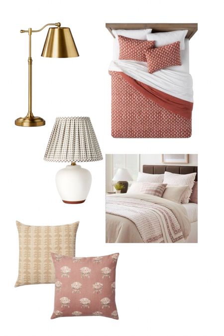 Charming Target finds, including a gingham lamp, block print quilts, and pillows perfect for spring. 

#LTKFind #LTKhome
