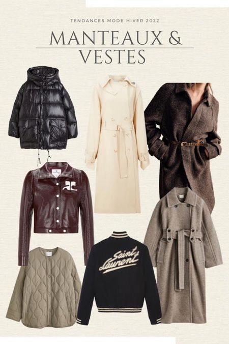 Ma sélection de manteaux et vestes tendance pour l’hiver 2022 ! 

#LTKworkwear #LTKSeasonal #LTKeurope