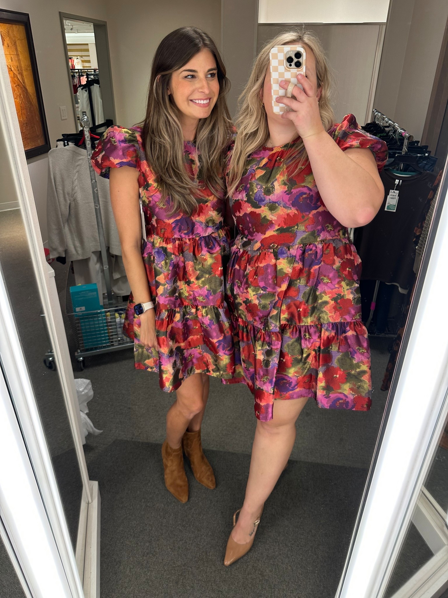 A STUNNING wedding guest dress from the Nsale! I’m in a small & jamies in a xl! 