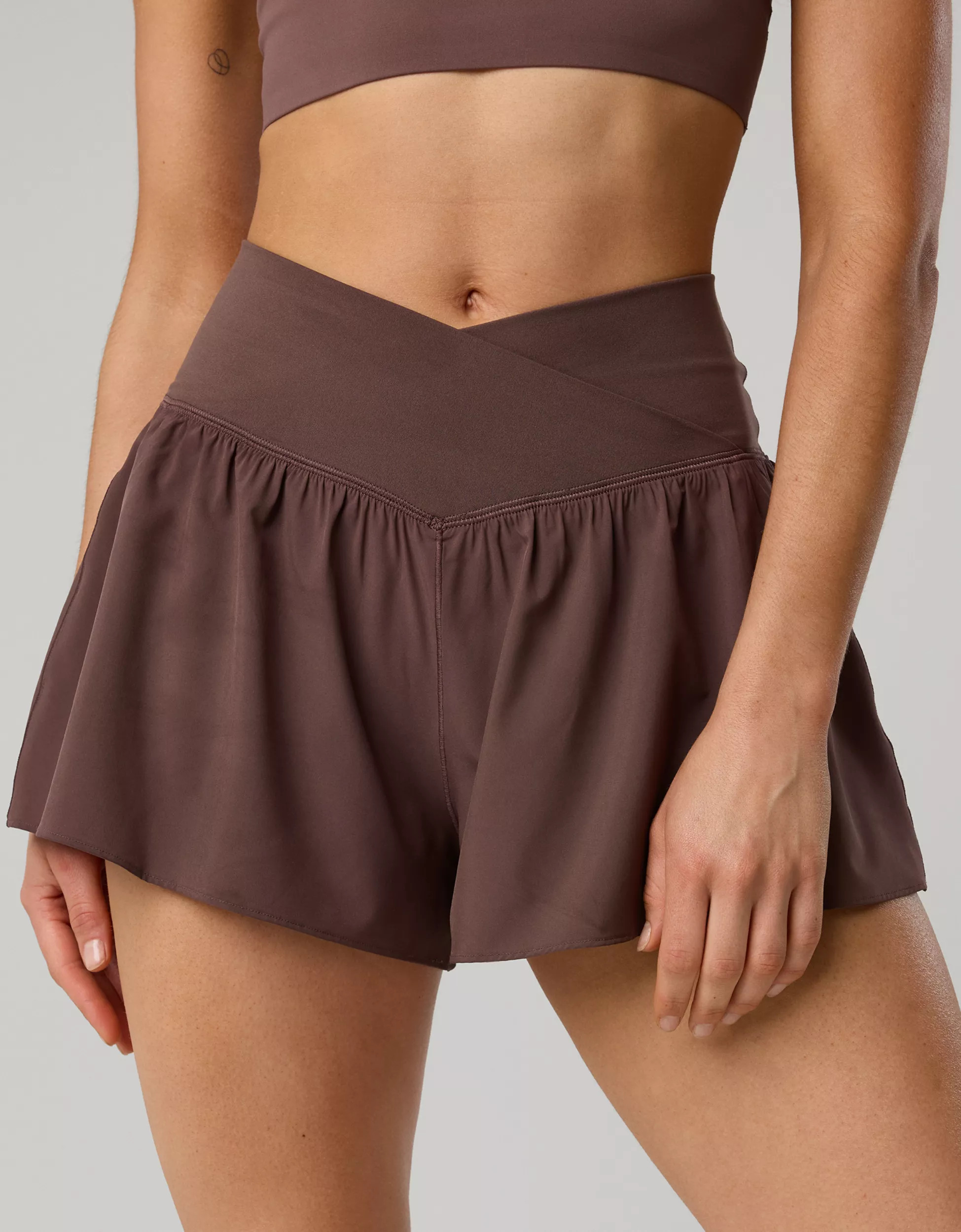 OFFLINE By Aerie Real Me Crossover Flowy Short | Aerie