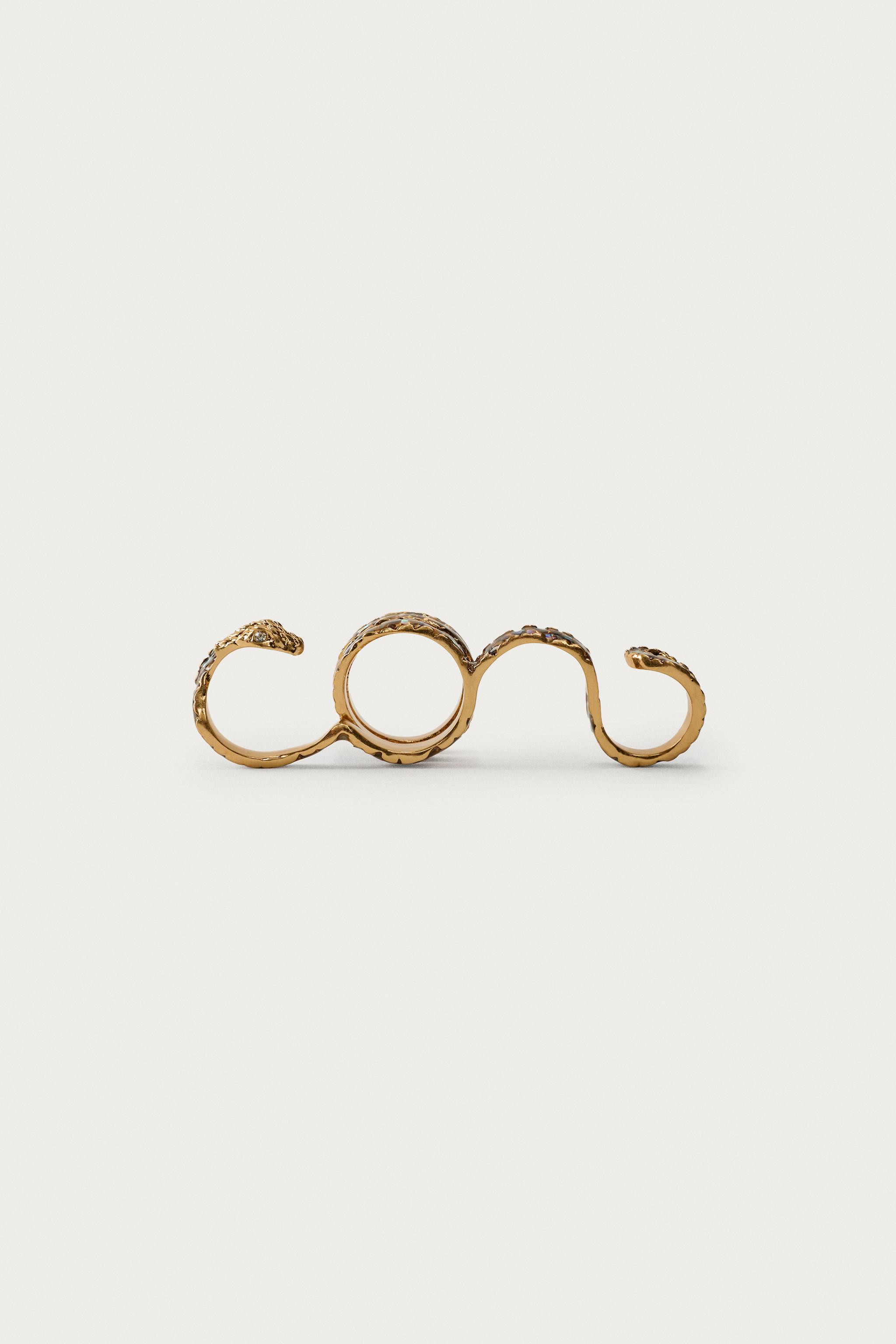 MARISA BERENSON X ZARA SNAKE MULTI-POSITION RING | Zara US