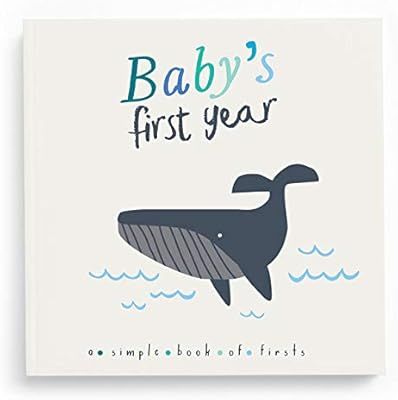 Lucy Darling Baby's First Year Memory Book: A Simple Book of Firsts - Little Captain | Amazon (US)