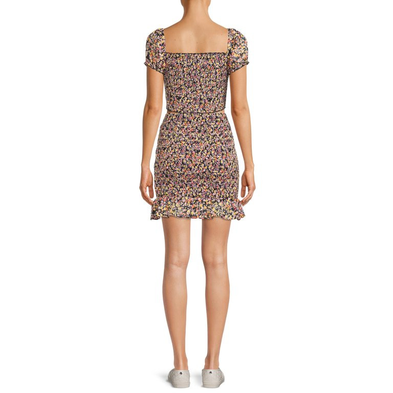 No Boundaries Juniors’ Top and Skirt Set, 2-Piece | Walmart (US)