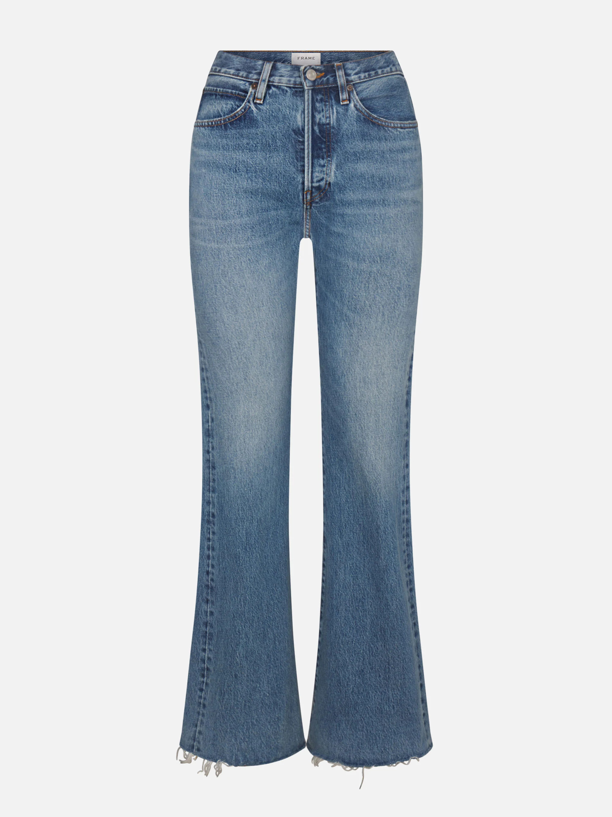 THE LAX NUMERAL RAW FRAY | Frame Denim