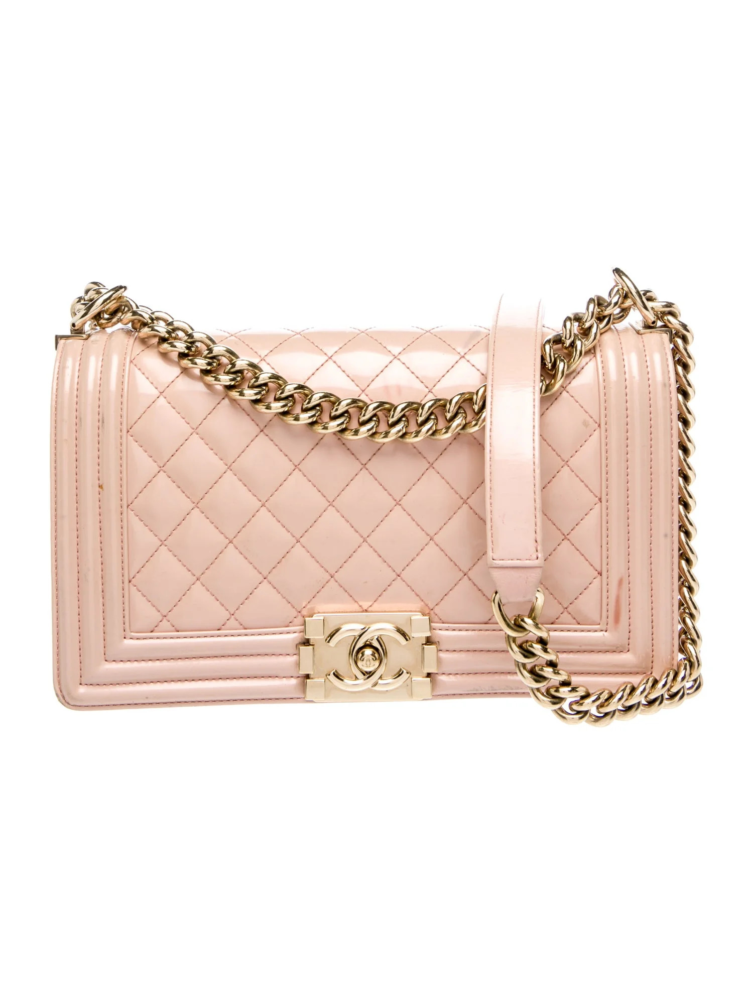 Chanel Medium Boy Bag - Pink Shoulder Bags, Handbags - CHA1383110 | The RealReal | The RealReal