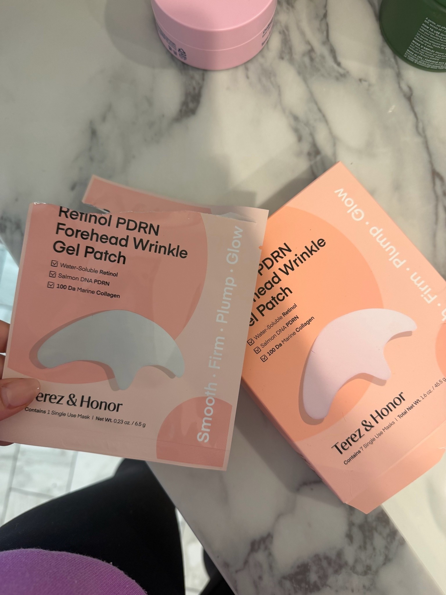 This is so good to sleep in because it isn’t a full face mask easier to keep on @terezandhonor #ad