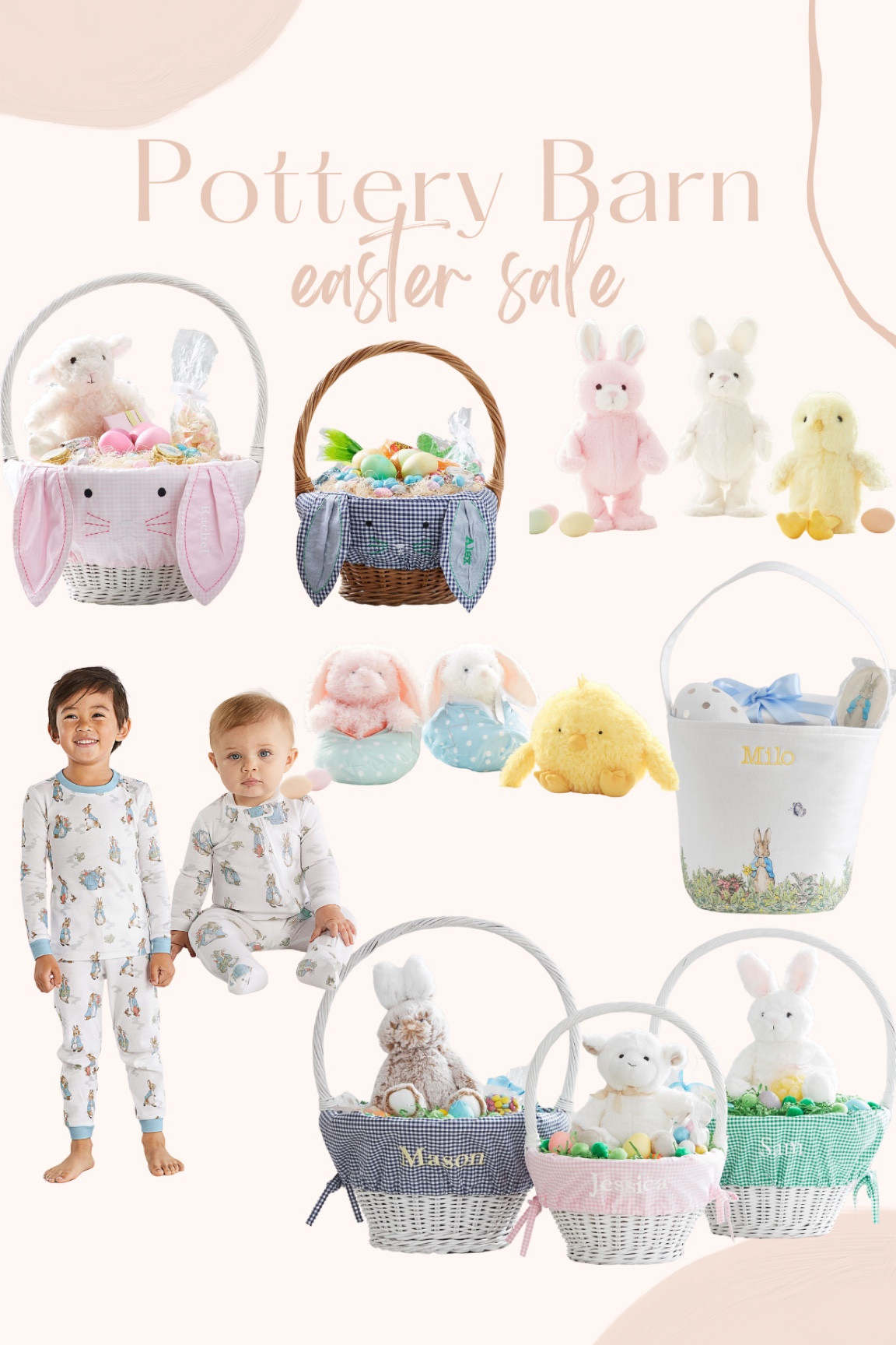 Pottery Barn Kids Easter sale //

Easter basket. Easter finds. Easter pajamas. Easter pjs. Kids pjs. Easter stuffed animals  

#LTKsalealert #LTKSeasonal #LTKkids