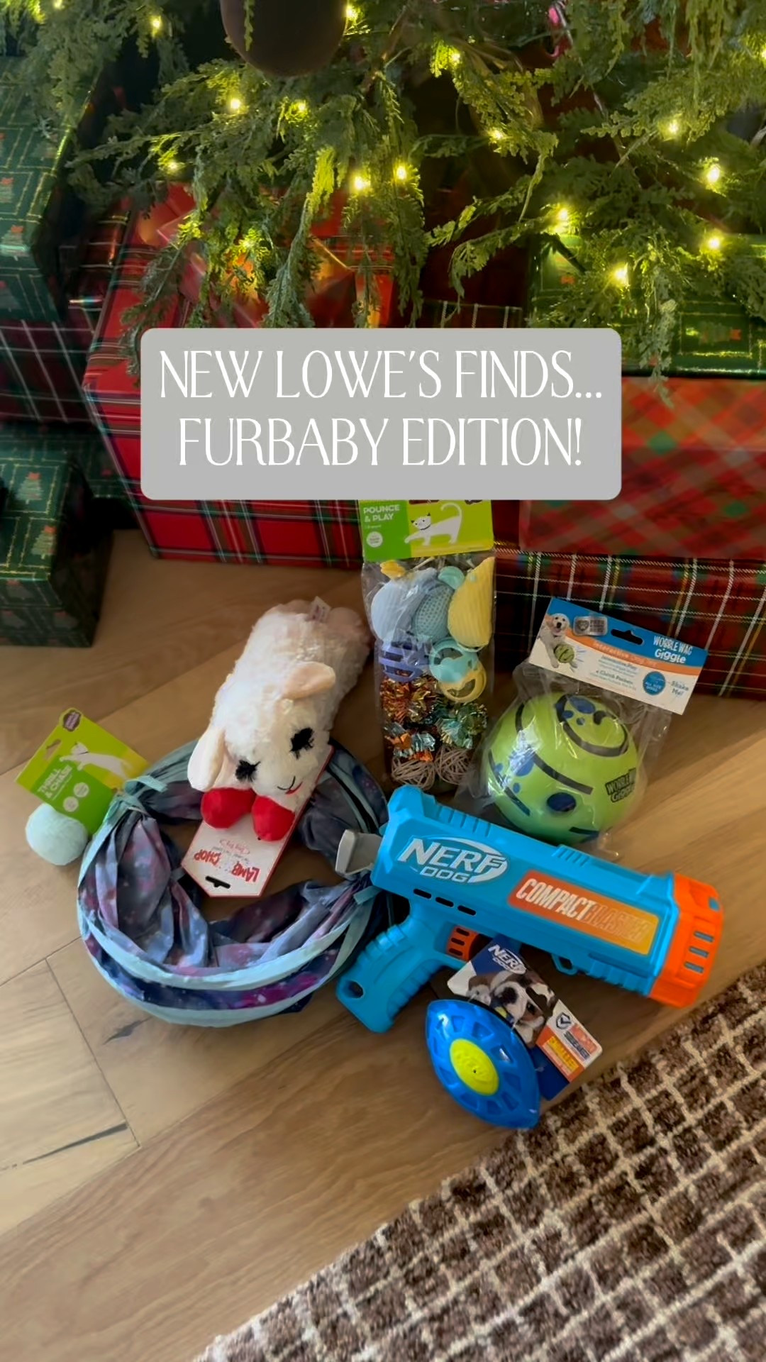 Furbaby gifts 🎁 @loweshomeimprovement! Don’t miss these fun gifts! #ad #lowespartner 

#LTKHoliday #LTKdayinmylife #LTKGiftGuide