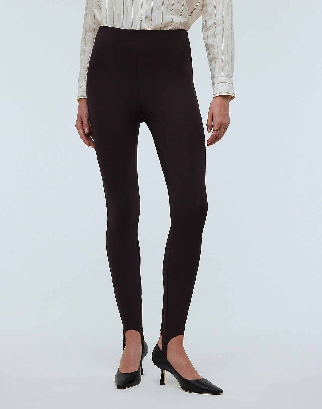 Ponte Stirrup Leggings | Madewell