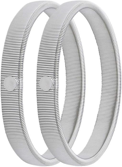 1 Pairs Anti-slip Metal Shirt Sleeve Holders Stretchy Garter Elastic Armbands | Amazon (UK)
