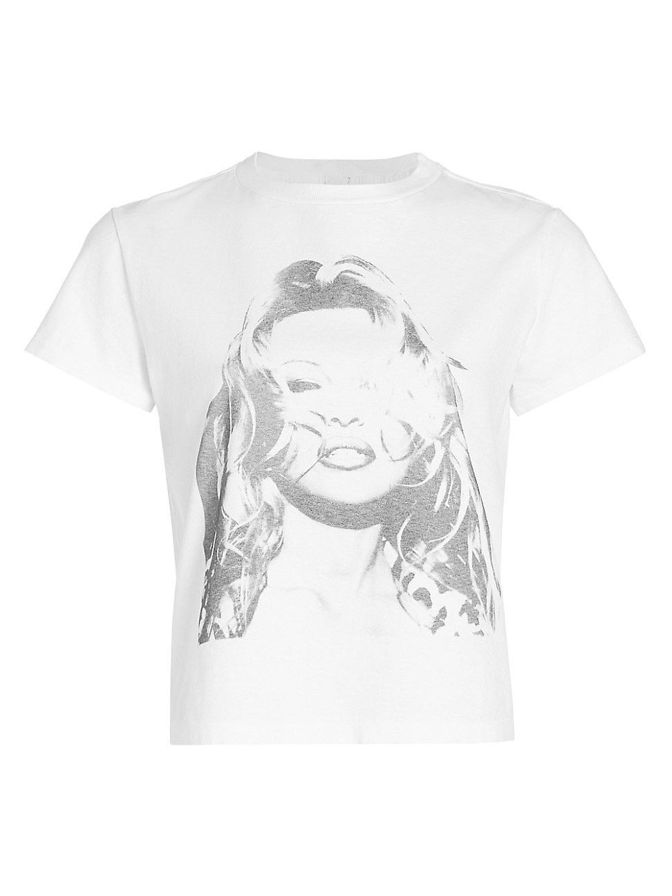 Women's Re/done & Pam Classic Crewneck Pam T-Shirt - Optic White - Size XS | Saks Fifth Avenue