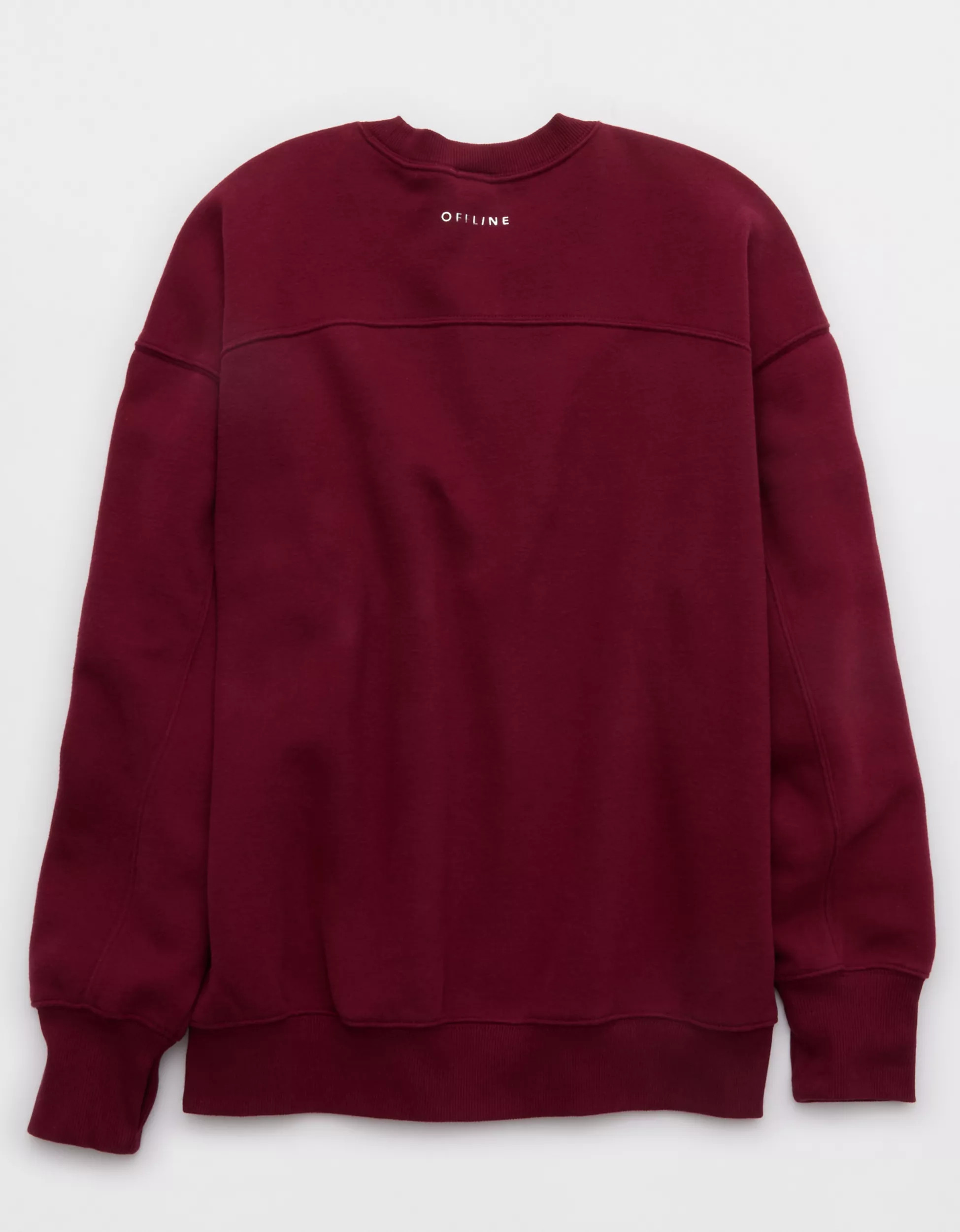 OFFLINE By Aerie Cloud Fleece Oversized Crewneck Sweatshirt | Aerie