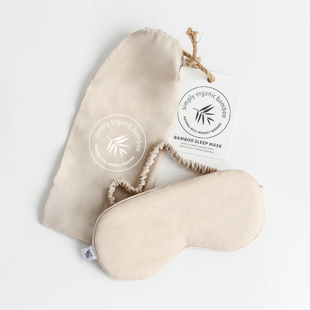 Sleep Mask | Simply Organic Bamboo