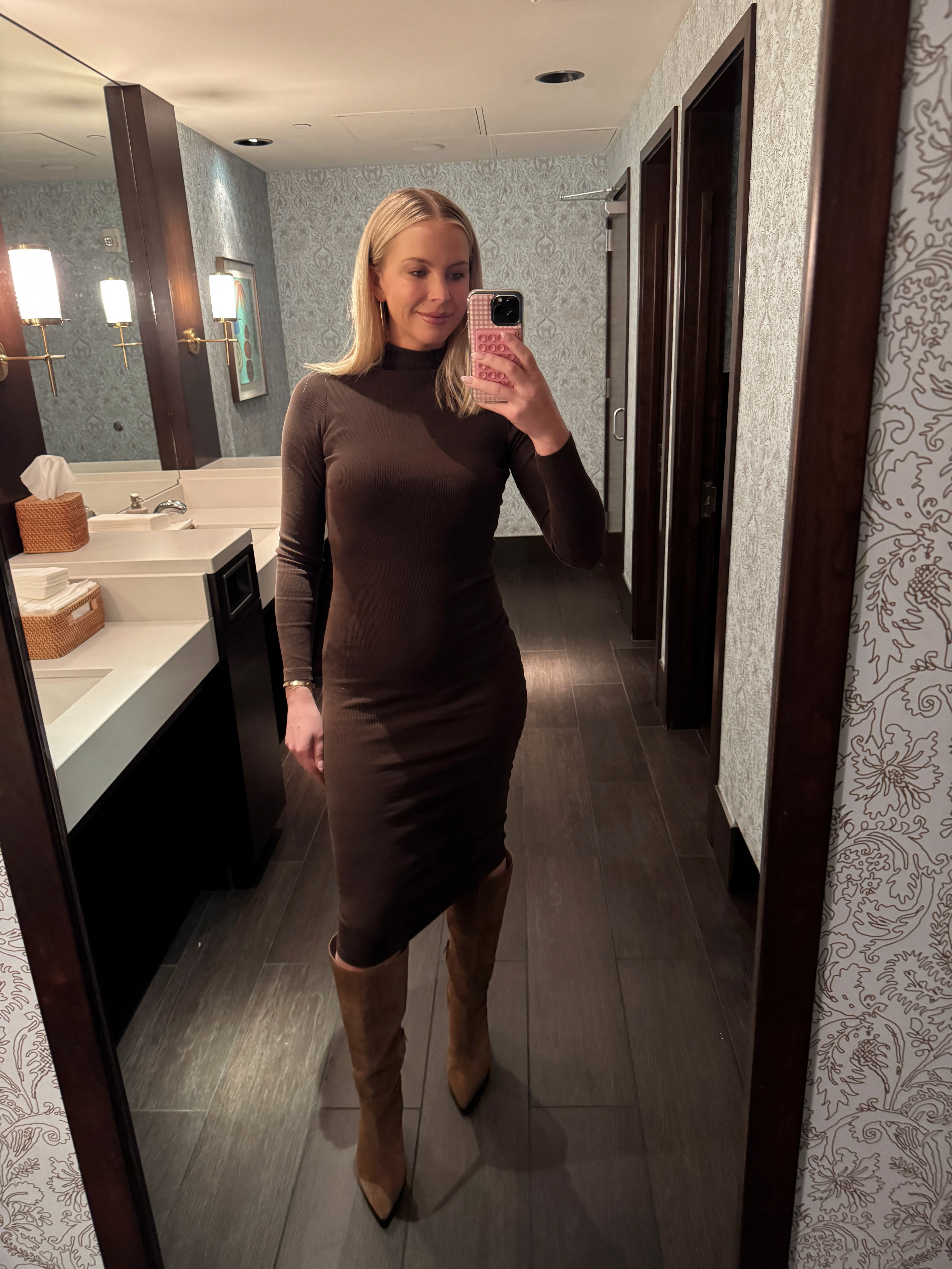 OOTN🤎 My exact dress is from Zara but sold out! 

 #LTKgrwm #LTKootd