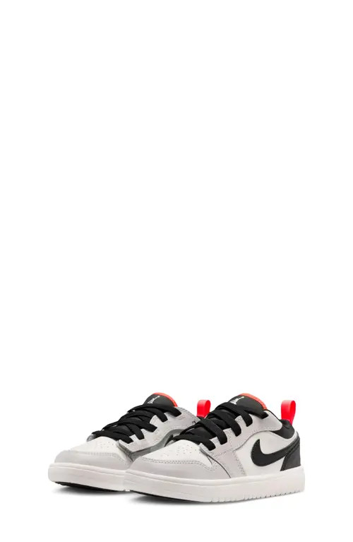 Kids' Air Jordan 1 Low Alt Sneaker in Black/black/white/infrared at Nordstrom | Nordstrom