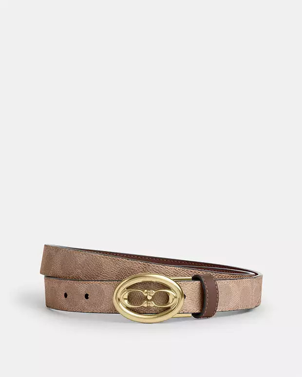 Signature Buckle Cut To Size Belt, 25 Mm | Coach Outlet US