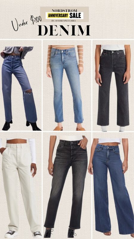 Nsale denim, anniversary sale denim, Nordstrom sale jeans 

#LTKxNSale #LTKsalealert #LTKunder100