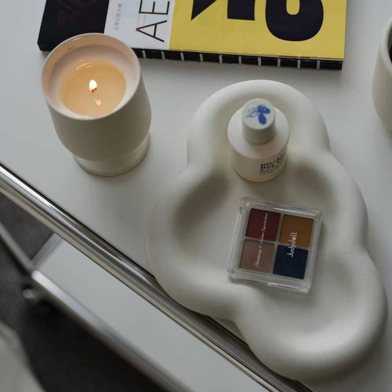 1pc Jewelry Tray Cloud Tray, Creative Irregular Ceramic Jewelry And Cosmetics Storage Tray Cute S... | Temu Affiliate Program