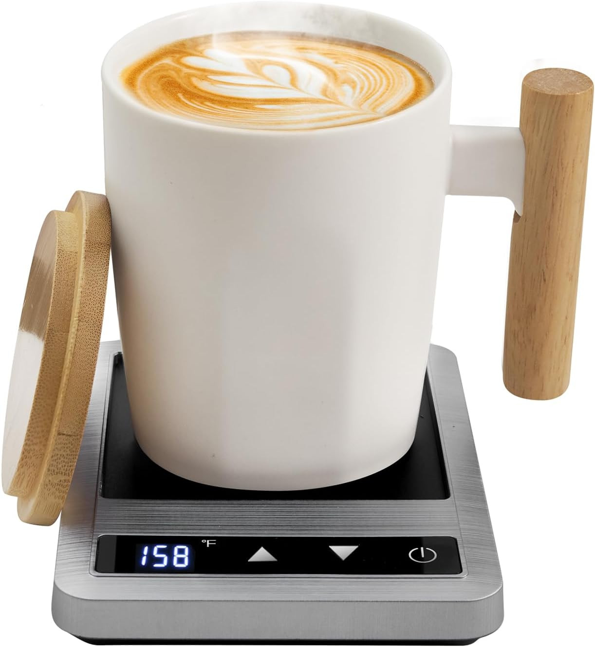 Coffee Mug Warmer & Mug Set 2025, Heated Cup for Desk with Temperature Control and Smart Auto Shu... | Amazon (US)