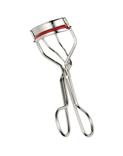 Kevyn Aucoin The Eyelash Curler: Easy use. Long-lasting curl of lashes effect. Wide opening. Stainless steel with two red lash cushions. Pro makeup artist tool for before & after mascara application | Amazon (US)