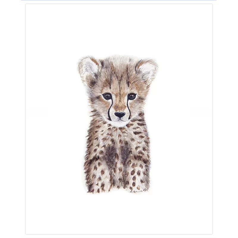 Brewton Cheetah Cub Portrait | Wayfair North America