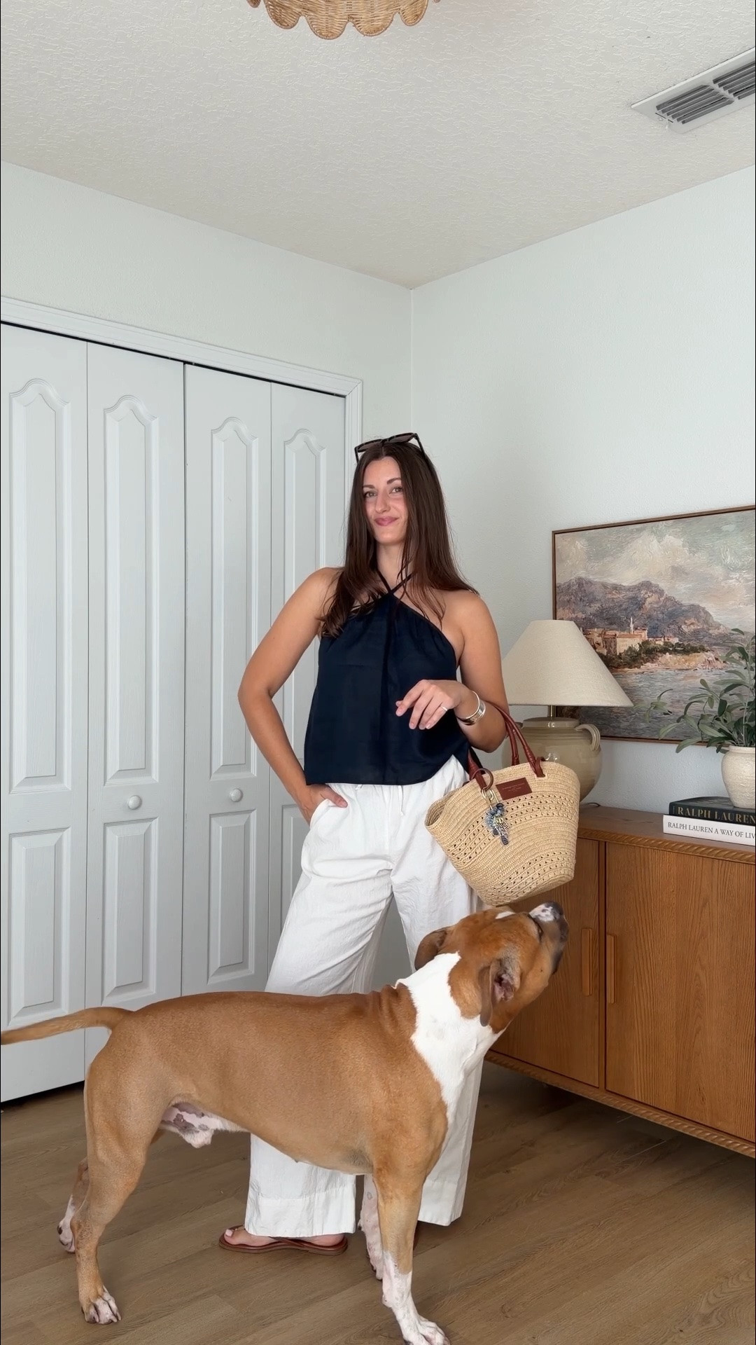 Summer dinner look! Wearing small pants and top

#LTKootd #LTKSeasonal