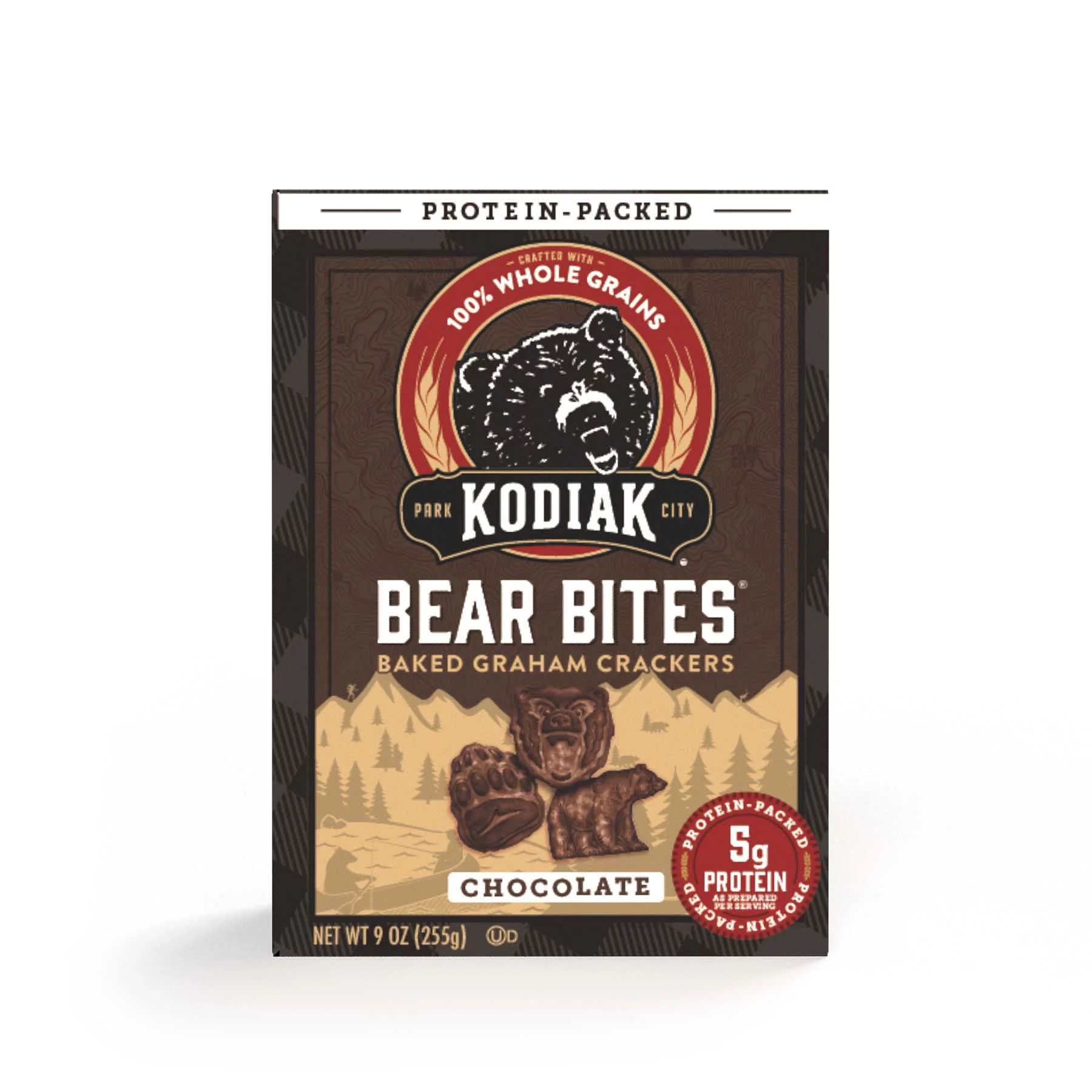 Kodiak Protein Chocolate Graham Cracker Bear Bites, 9 oz | Walmart (US)