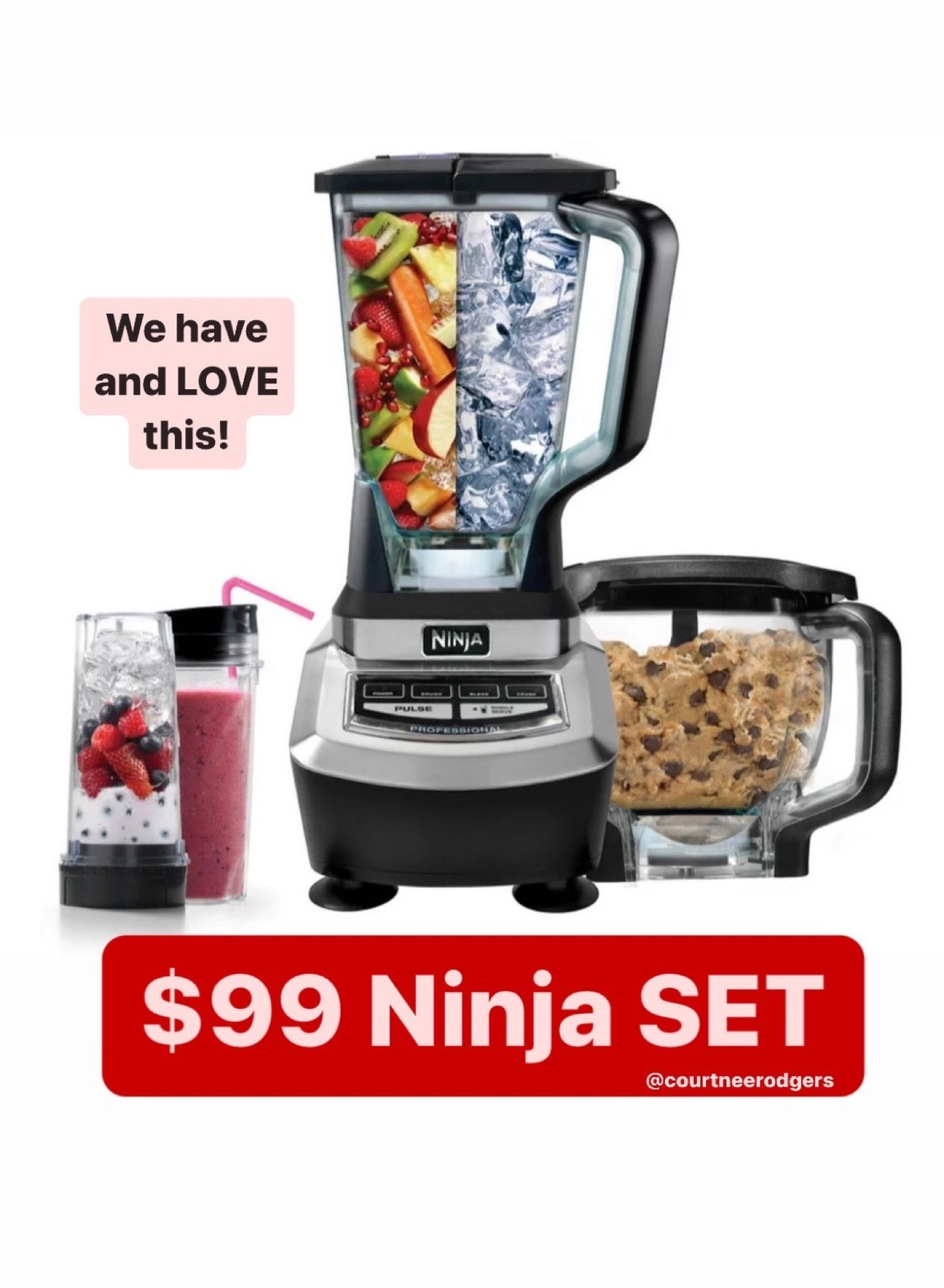 $99 Ninja Set ❤️ We have this and LOVE it! Great gift idea for the holidays! 

Walmart, Walmart Black Friday, Ninja, Blender, Home, Christmas 

#LTKsalealert #LTKGiftGuide #LTKHoliday